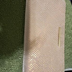 Pink Snakeskin Clutch Aldo